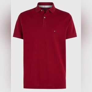 Tommy Hilfiger Men's Red Polo Shirt.       <<33>>